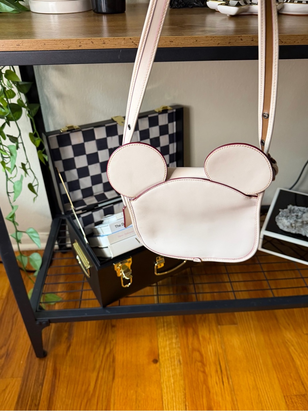 Coach x Disney Mickey Mouse Leather Crossbody Bag